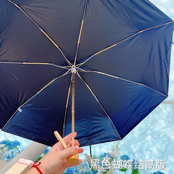 新色登場☆シャネル 折りたたみ傘 激安☆雨晴兼用 shb39660